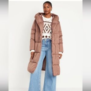 Old Navy Long Puffer Coat